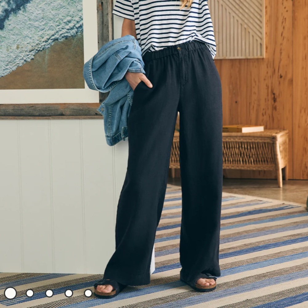 Faherty Monterey Linen Pant